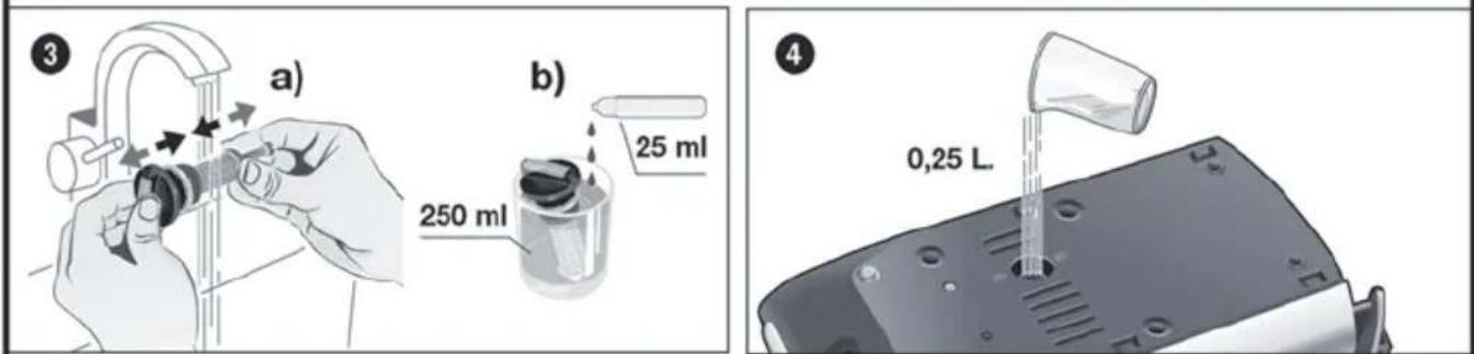 a) b) 25 ml 250 ml 0,25 L.