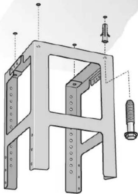 NEFF IBS 7944 N I79S44N0 - Installing the upper support frame - 2