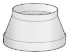NEFF IBS 7944 N I79S44N0 - Collegamento del tubo dell'aria di scarico Ø 120 mm - 2
