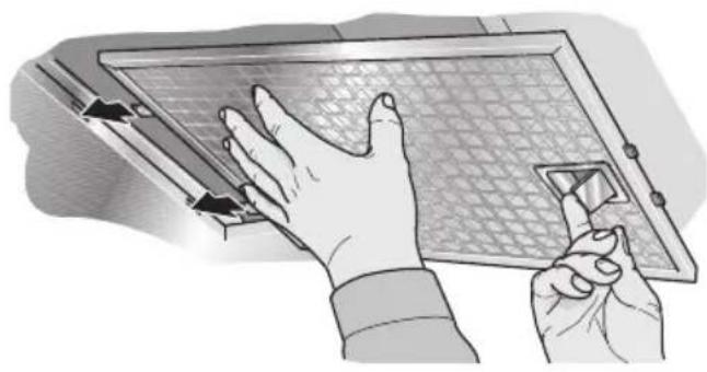 NEFF IBF 7257 N I72F57N0 - Metalen vetfilters demonteren en monteren - 1