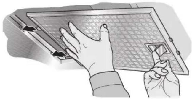 NEFF IBF 7257 N I72F57N0 - Desmontar y montar los filtros antigrasa metálicos - 1