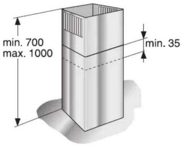 NEFF IBF 7257 N I72F57N0 - Afmetingen circulatielucht - 1