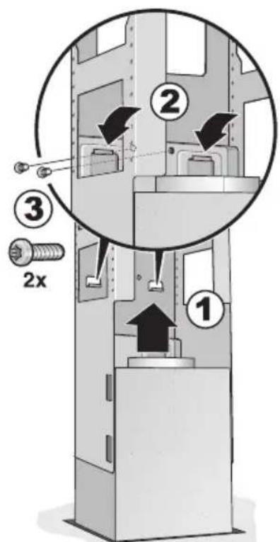 NEFF IBE 7944 N I79E44NO - Installing the extractor hood - 1