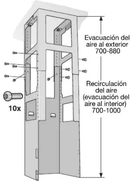 NEFF IBE 7944 N I79E44NO - Montaje del bastidor de soporte inferior - 1