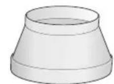 NEFF IBE 7944 N I79E44N0 - Connection of 120mm  exhaust air pipe - 2