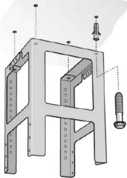 NEFF IBE 7944 N I79E44N0 - Installing the upper support frame - 3