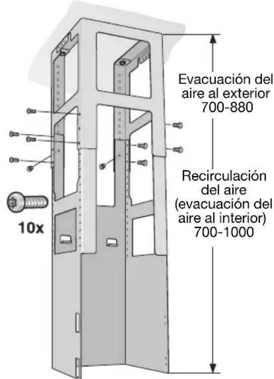 NEFF IBE 7944 N I79E44N0 - Montaje del bastidor de soporte inferior - 1
