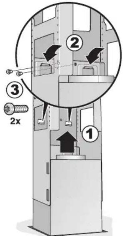 NEFF IBE 7944 N I79E44N0 - Montaje de la campana extractor - 1