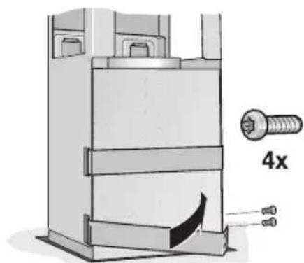 NEFF IBE 7944 N I79E44N0 - Montaje de la campana extractor - 2