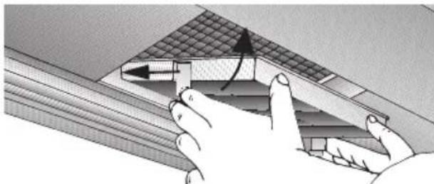 NEFF I89D55N0 - Inserting the filter: - 1