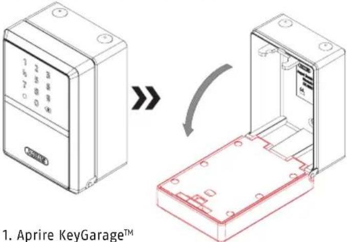 ABUS KeyGarage 797 - Montaggio a parete di 787 Smart-BT - 1