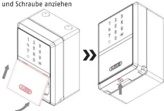 ABUS KeyGarage 797 - Batterien einlegen bzw. wechseln - 5
