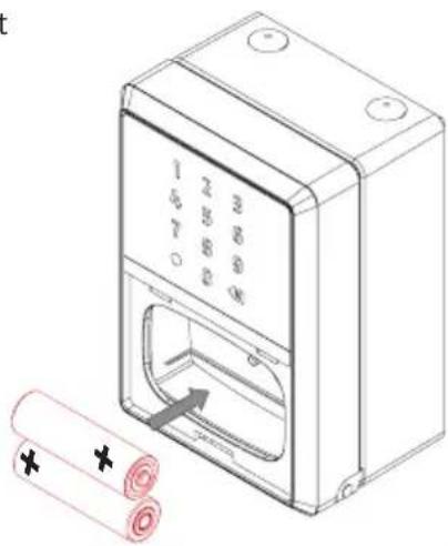 ABUS KeyGarage 797 - Indsæt eller udskift batterier - 3