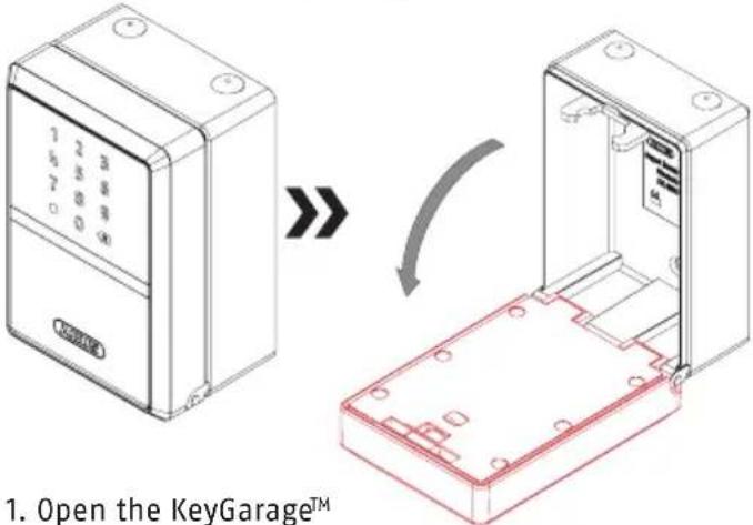 ABUS KeyGarage 797 - Smart-BT wall mounting - 1