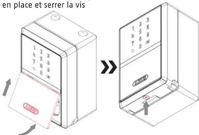 ABUS KeyGarage 797 - Insérer ou changer les piles - 5