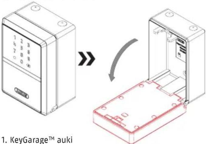 ABUS KeyGarage 797 - Seinäsennus 787 Smart-BT - 1