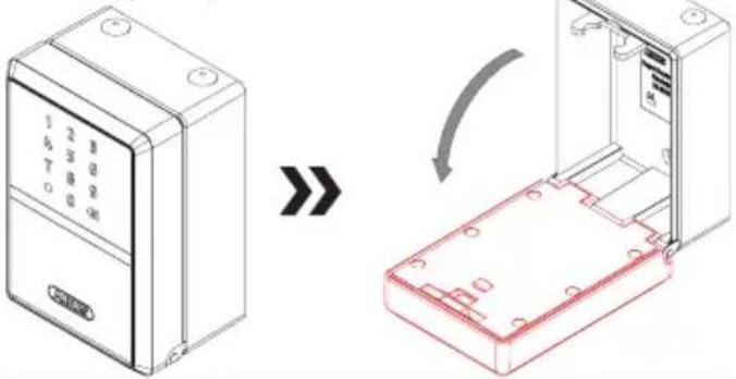 ABUS KeyGarage 797 - Montering af bojle 797 Smart-BT eller uskilltning af bojlen - 1
