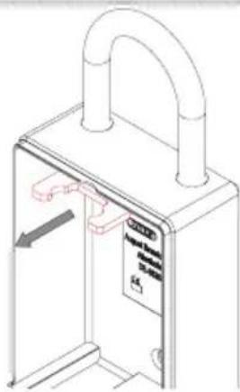 ABUS KeyGarage 797 - Montaje o sustitución del arco del 797 Smart-BT - 5