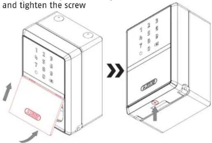ABUS KeyGarage 797 - Insert or change batteries - 5