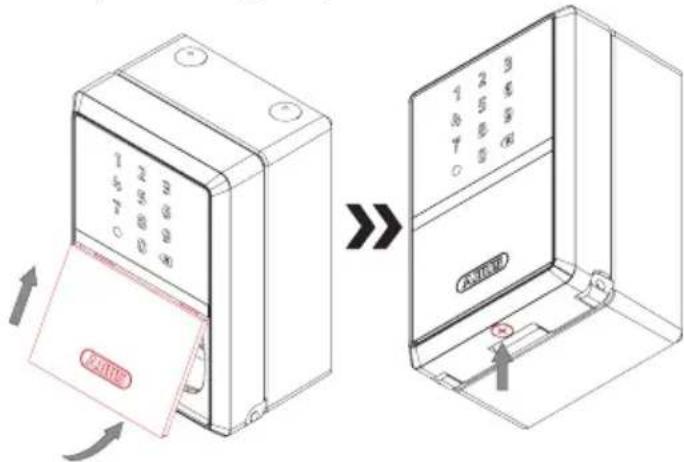 ABUS KeyGarage 797 - Sett inn hhv. bytt batterier - 5