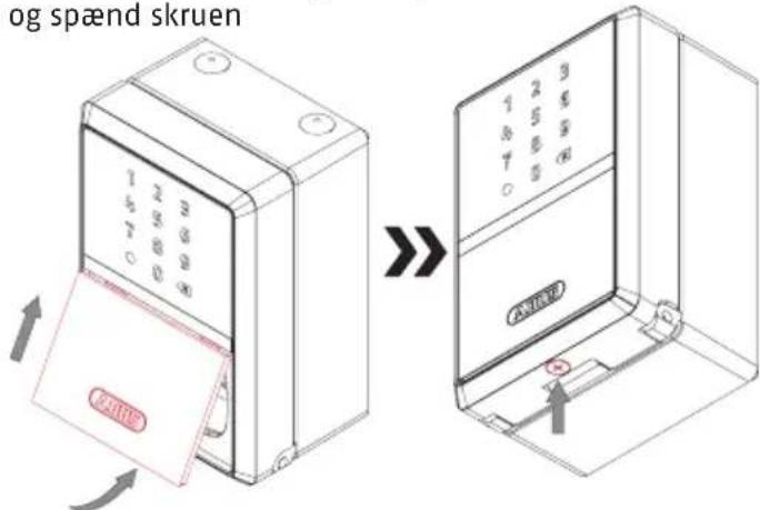ABUS KeyGarage 797 - Indsæt eller udskift batterier - 4