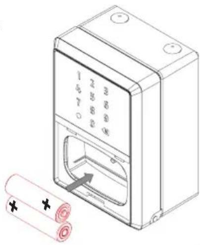 ABUS KeyGarage 787 - Insert or change batteries - 4