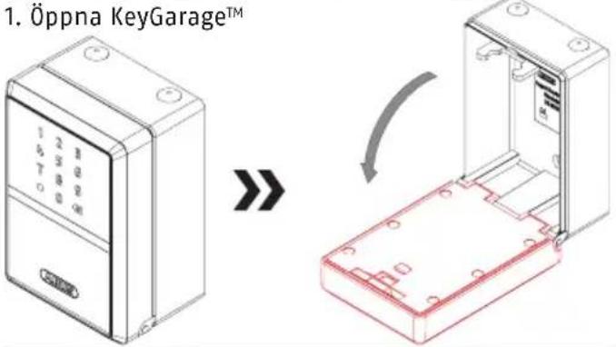 ABUS KeyGarage 787 - Bygelmontering pa 797 Smart-BT och bygelbyte - 1