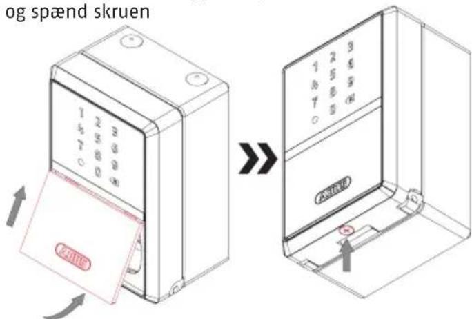 ABUS KeyGarage 787 - Indsæt eller udskift batterier - 4