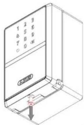 ABUS KeyGarage 787 - Insertar o cambio las pilas - 2