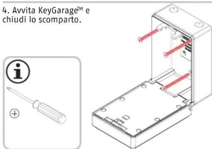 ABUS KeyGarage 787 - Montaggio a parete di 787 Smart-BT - 5