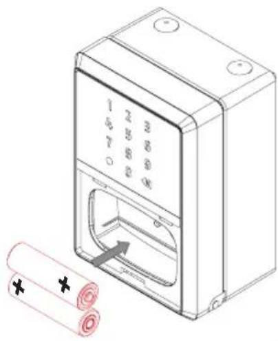ABUS KeyGarage 787 - Insertar o cambio las pilas - 4