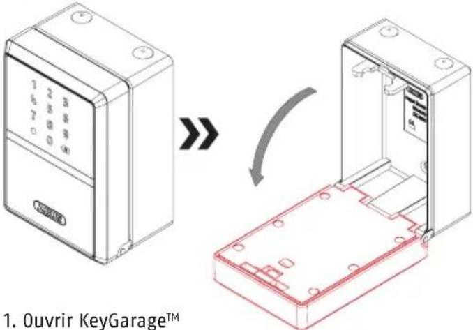 ABUS KeyGarage 787 - Montage mural 787 smart-bt - 1