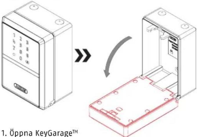 ABUS KeyGarage 787 - Vaggmontering 787 Smart-BT - 1
