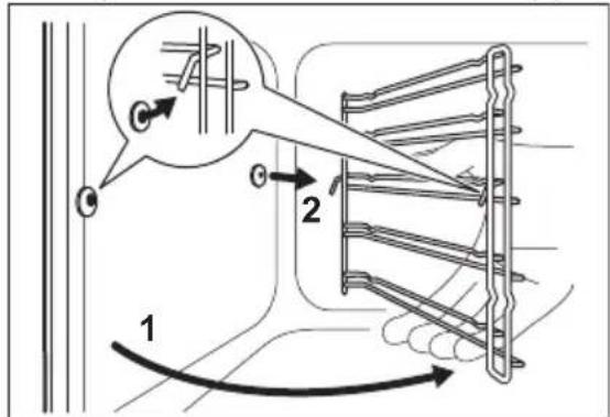 PROGRESS PHN3325X - Retrait des supports de grille - 2