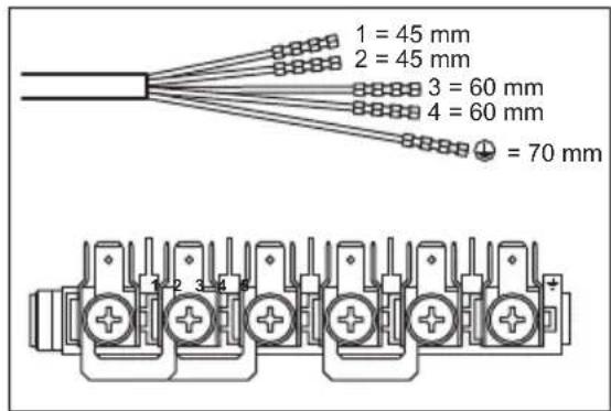 PROGRESS PHN23000X - Anschluss der Klemmleiste - 1