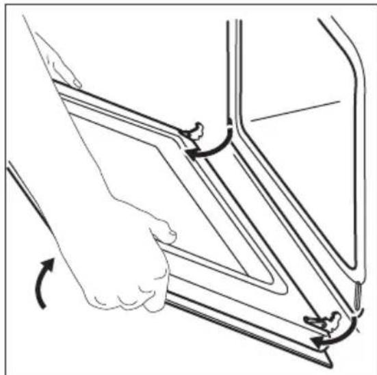 PROGRESS PHN23100X - Nettoyage de la porte du four - 5