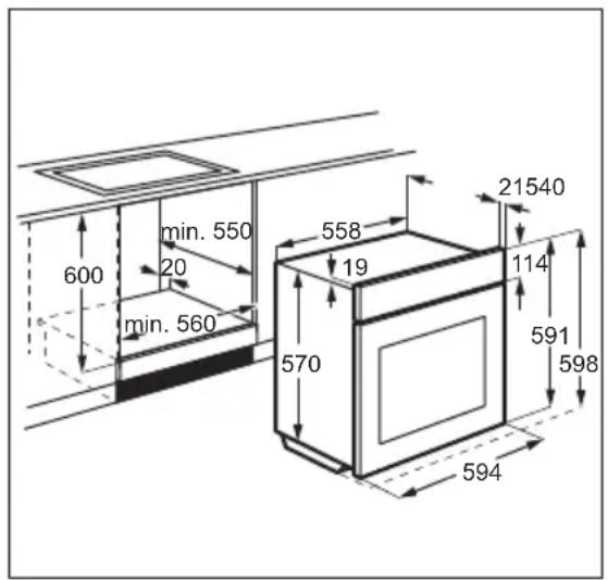 PROGRESS PHN23100X - Inbouw - 1