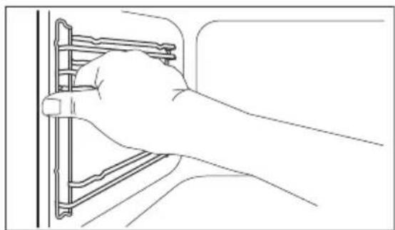 PROGRESS PCN43100X - Retrait des supports de grille - 1