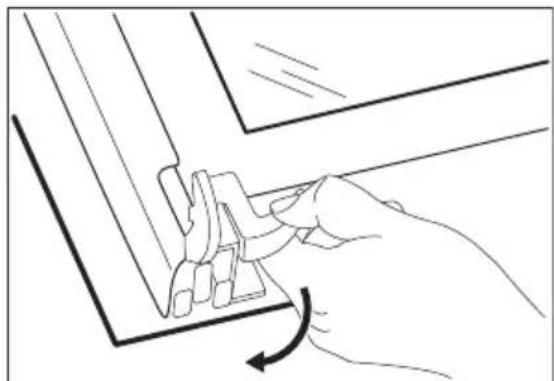 PROGRESS PBP43100X - Nettoyage de la porte du four - 7