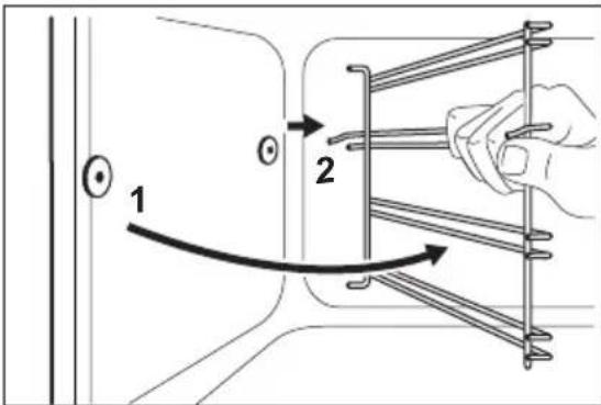 PROGRESS PBN23000X - Entfernen der Einhängegitter - 2