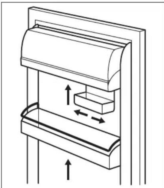 PROGRESS PK0845 - Positioning the door shelves - 1