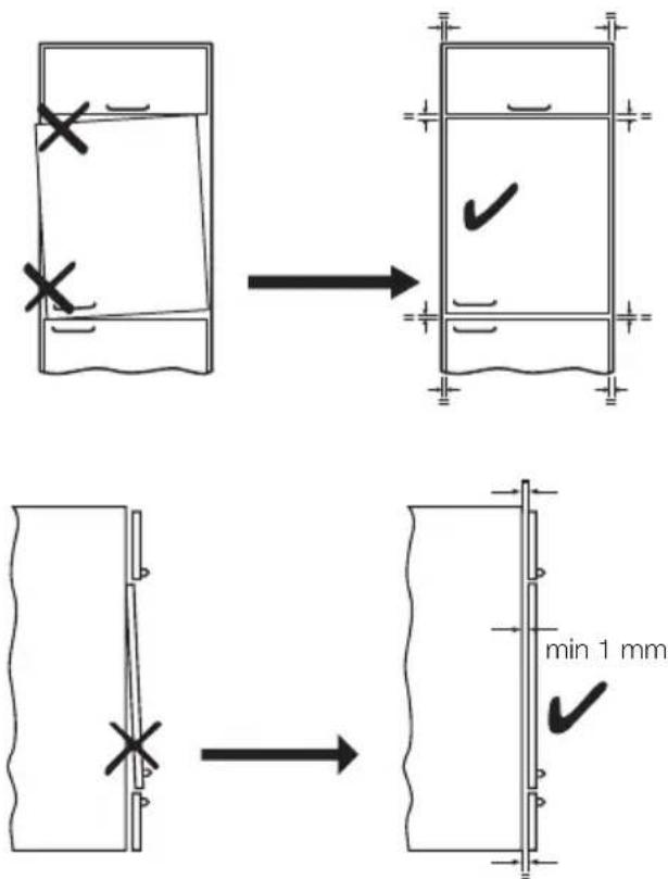 PROGRESS PK0840 - Ausrichtung der Kuchenmöbel - 2