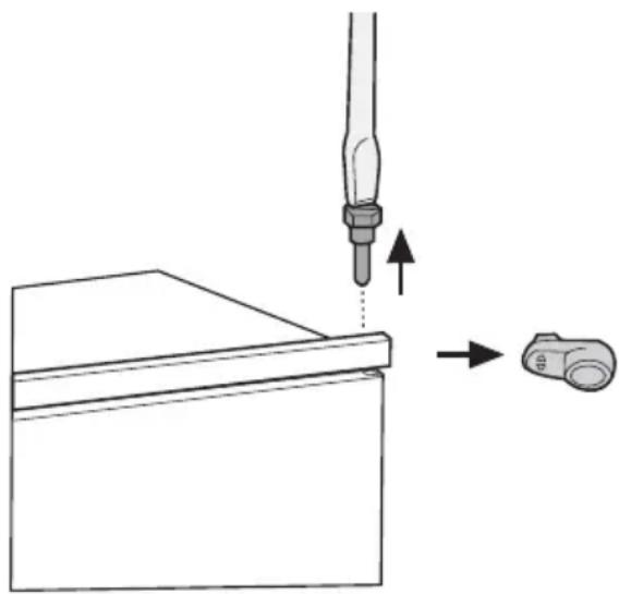 PROGRESS PK0840 - Door reversibility - 1