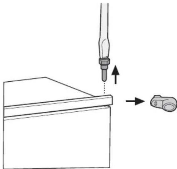 PROGRESS PK0800 - Door reversibility - 1