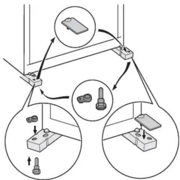 PROGRESS PK0800 - Door reversibility - 2
