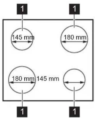 PROGRESS PES6001E - Description de la table de cuisson - 1