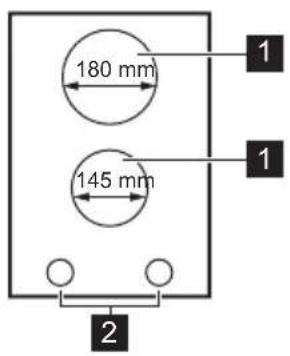 PROGRESS PAS3100E - Cooking surface layout - 1