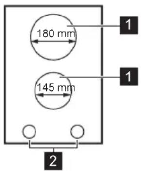 PROGRESS PAS3100E - Kochfeldanordnung - 1