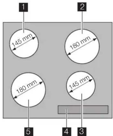 PROGRESS PAS6000E - La table de cuisson - 1