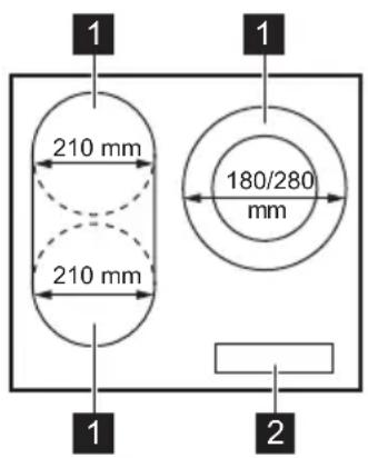 PROGRESS PAI6130A - Description de la table de cuisson - 1